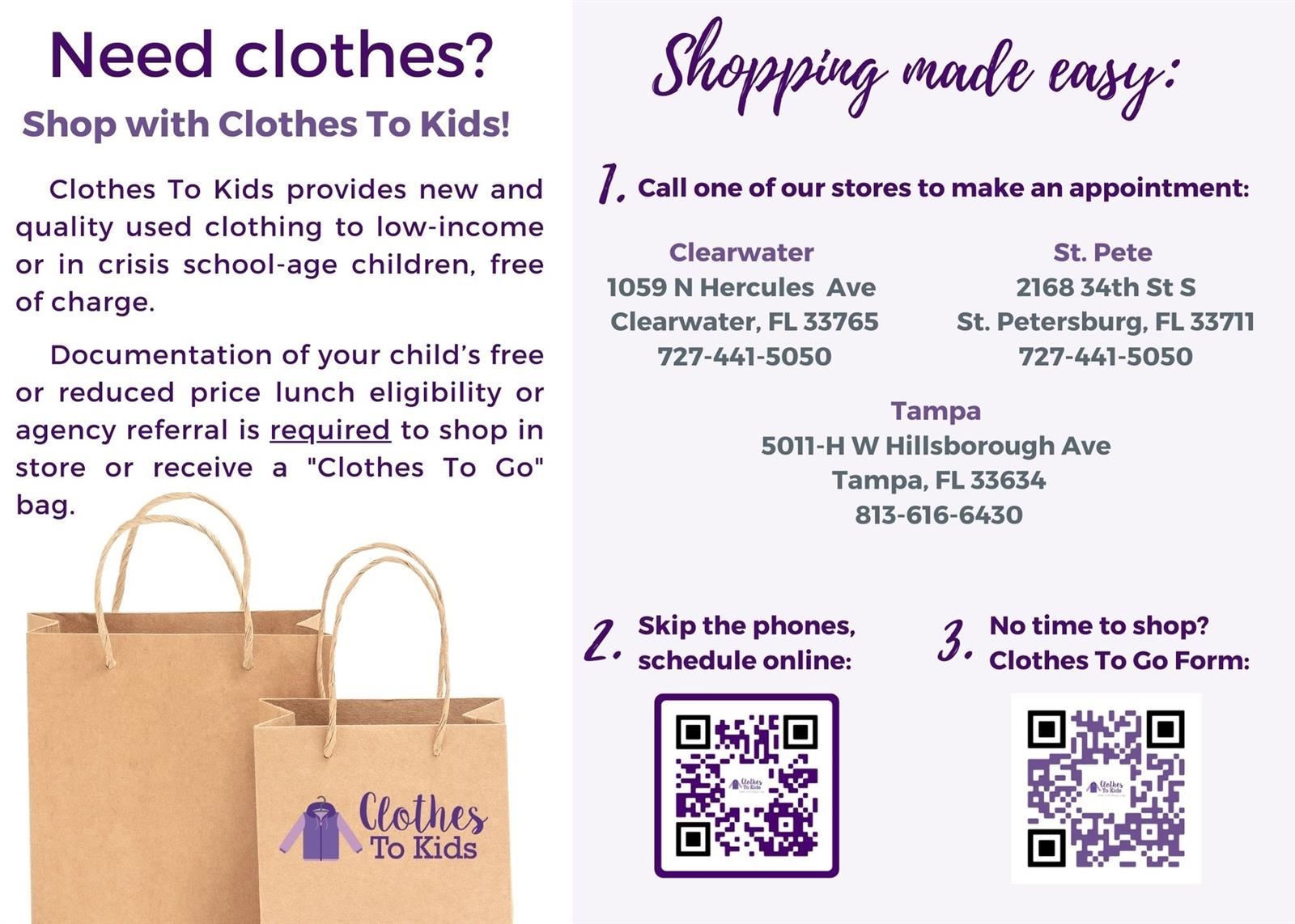 Clothes to Kids
